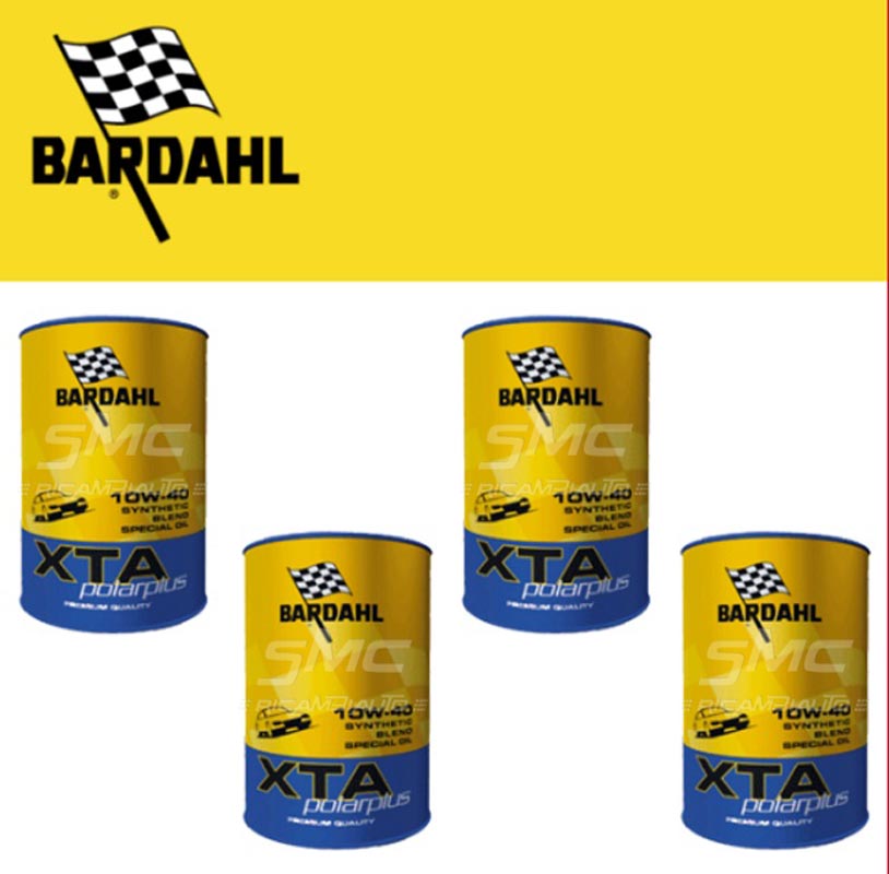 Kit Olio Motore Bardahl Xta 10W40 305040-4 - Ricambi auto SMC